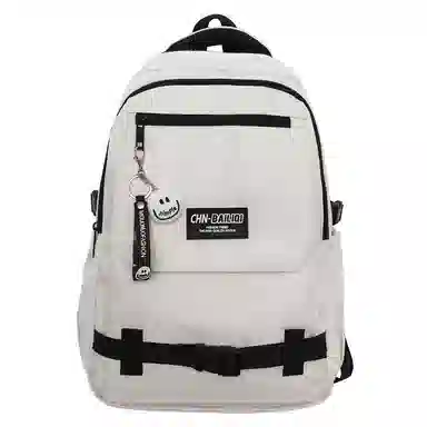 醇龙 百搭撞色旅游减负轻便 尼龙 双肩包 男女同款情侣款 多色