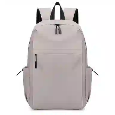 彤彤兔 纯色简约百搭 牛津布 书包背包双肩包 男款 黑色/蓝色/卡其色