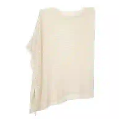 水中花 韩版镂空上衣背心两件套针织衫 女款