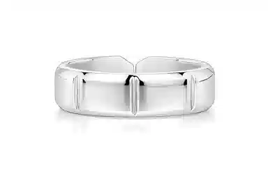 IDEAGEMER 925 Silver Ring Open Design