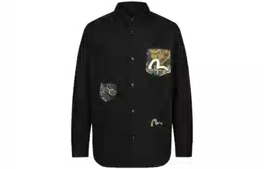 EVISU AW23 Seagull Embroidered Shirt