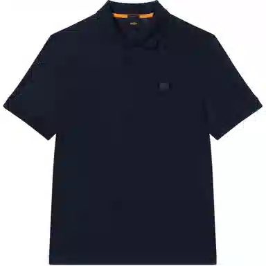 HUGO BOSS Stretch-Cotton Slim-Fit Polo Shirt With Logo Patch Polo