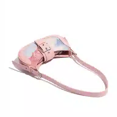 MISS GAIL Classic Rainbow Bag Pink