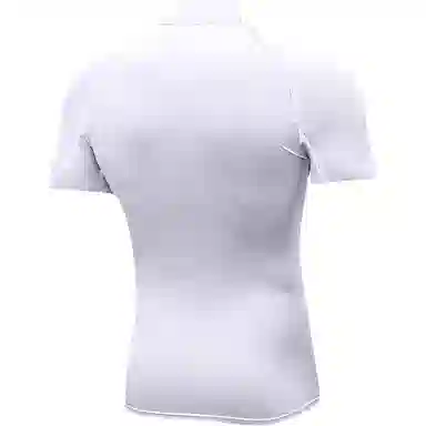 浪莎 圆领男士短袖运动跑步健身衣 男款