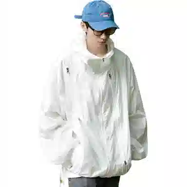 佐菲利 美式高街机能风设计感户外连帽防晒服 男女同款