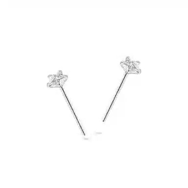 PZA S999 Silver Star Studs