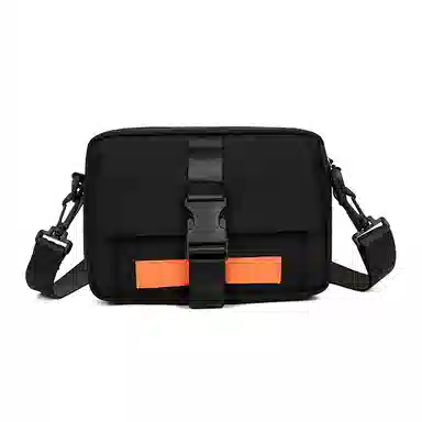 彤彤兔 时尚 尼龙 单肩包 男女同款情侣款 黑色/白色/卡其色