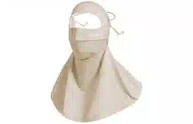 优幽兰 百搭休闲遮全脸防紫外线脸基尼一体遮阳护颈防护透气遮脖子户外出行骑车必备 锦纶 氨纶 防晒面罩 女款