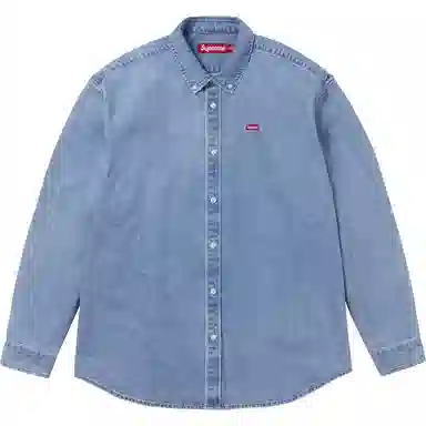 Supreme SS25 Week 1 Small Box Denim Shirt
