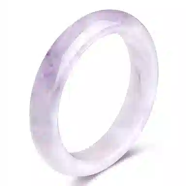 翡翠王朝 【一物一证】樱花粉冰透 逃之夭夭 轻奢设计款 少女粉佩戴款 马达加斯加高冰透亮 母亲 女神专属款  水晶 手镯 女款