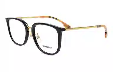BURBERRY Road Trip Optical Glasses Black Gold