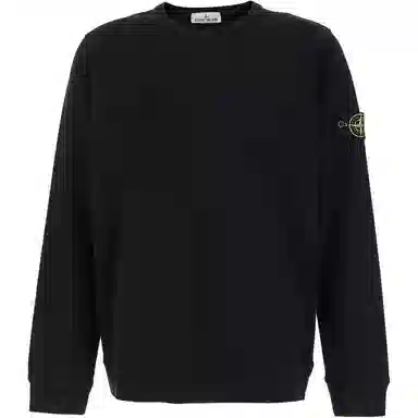 Stone Island FW24 Crewneck Sweatshirt Black