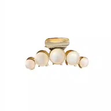 贯古今 抓夹高级感鲨鱼夹子头饰后脑勺大号盘发发卡发饰 合金 发夹 女款