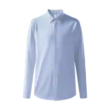 网易严选 简约宽松纯色百搭长袖衬衫 男女同款