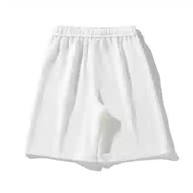 海尔斯 美式高街纯色舒适中腰系带百搭宽松休闲短裤 男款