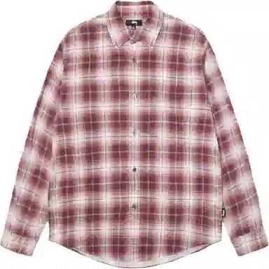 Stussy SS24 MATTHEW SHIRT LG PRINTED PLAID