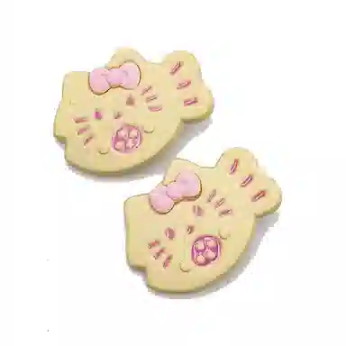 简应舒 蝴蝶猫刘海夹碎发小夹子可爱小发卡 亚克力 发夹 女款