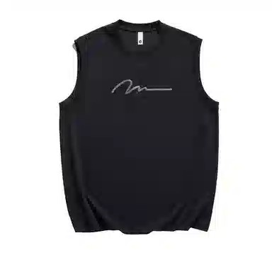 隐狼世家 圆领百搭宽松无袖背心 男款