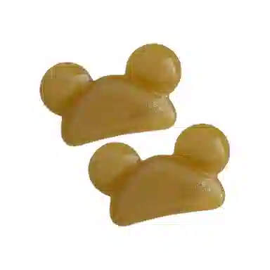 简应舒 可爱糖果色小熊鸭嘴夹刘海小发卡侧边夹碎发小夹子发饰 亚克力 合金 发夹 女款