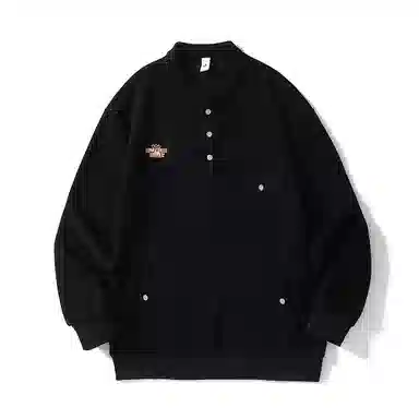 赞仕 美式时尚百搭长袖卫衣 男款