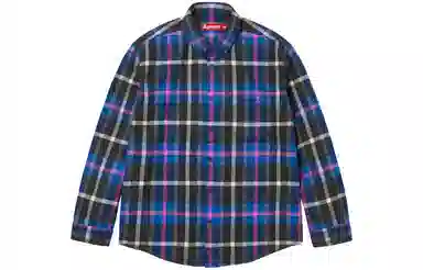 Supreme Plaid Flannel Shirt