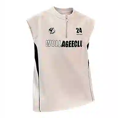 物质公式 高街美式复古宽松百搭无袖背心 男女同款