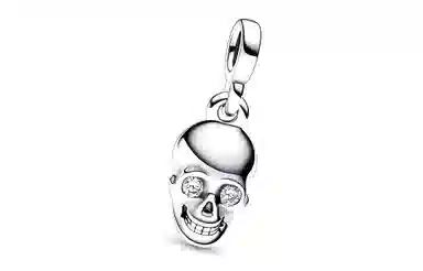 Pandora ME Skull Mini Pendant Silver