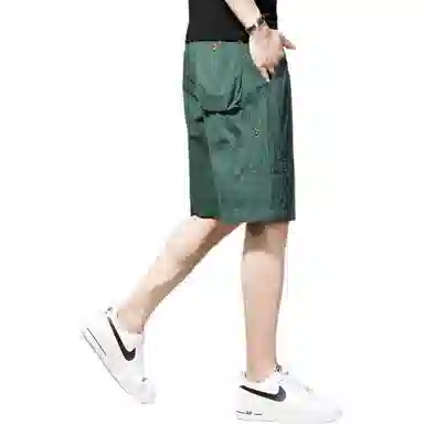 贵色 美式运动宽松透气水洗舒适休闲短裤 男女同款 基础色（黑灰白等）