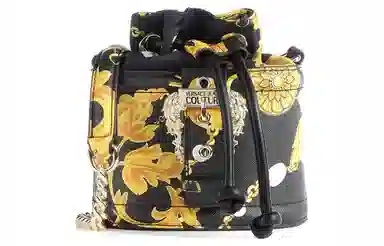 Versace Jeans Couture Baroque Bucket Bag