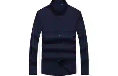 恒源祥 纯色长袖衬衫 男款