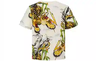 EVISU Tiger Print T-Shirt