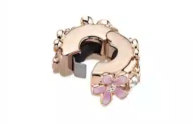 Pandora Daisy Clip Charm Rose Gold