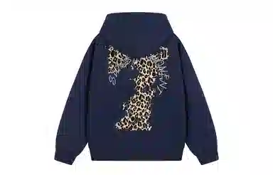 SUNSETMONENT Leopard Print Hoodie