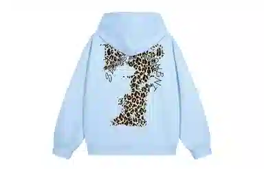 SUNSETMONENT Leopard Print Hoodie