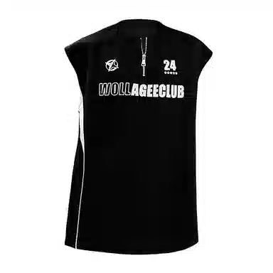 物质公式 高街美式复古宽松百搭无袖背心 男女同款