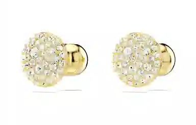 Swarovski Meteora Studs Gold Tone