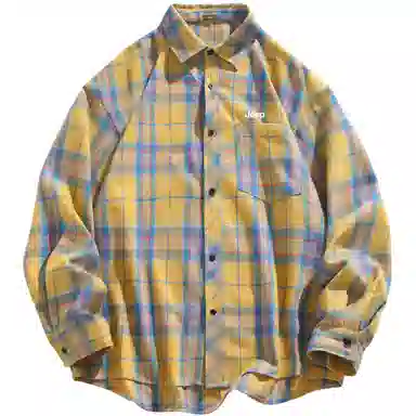 Jeep Plaid Oversized Shirt