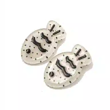 简应舒 小鱼侧边夹刘海夹碎发小发卡 亚克力 发夹 女款