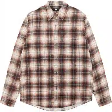 Stussy SS24 MATTHEW SHIRT LG PRINTED PLAID