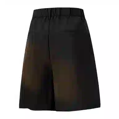 兰缪 美式复古纯色高街风基础款户外日常柔软通勤亲肤舒适透气运动直筒宽松五分裤休闲短裤 男女同款