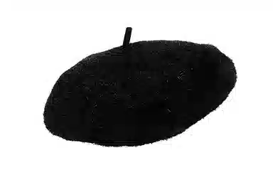 Chanel Beret Black
