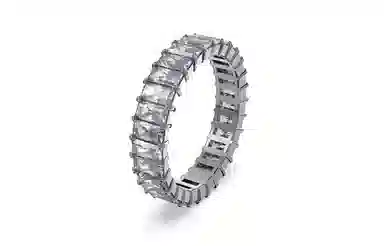 Swarovski Matrix Ring Silver