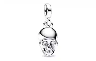Pandora ME Skull Mini Pendant Silver