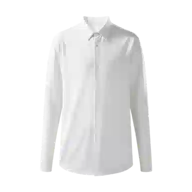 网易严选 简约宽松纯色百搭长袖衬衫 男女同款