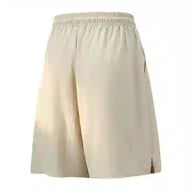 兰缪 美式复古高街风纯色基础款山系户外跑步骑行健身日常柔软通勤亲肤舒适透气运动直筒宽松冰丝凉感速干五分裤休闲短裤 男女同款