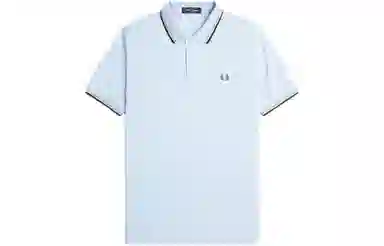 FRED PERRY Polo Light Blue