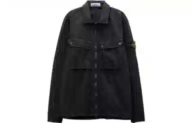 Stone Island FW23 Black Jacket Shirt