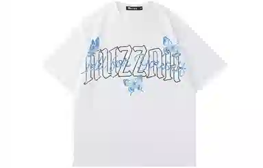 Huzzah Letter Print T-Shirt