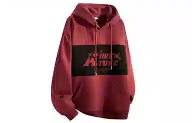 王者荣耀 鲁班七号星空梦想款 国潮复古拼接撞色趣味字母印花设计落肩休闲宽松套头多巴胺重磅连帽长袖卫衣 男女同款