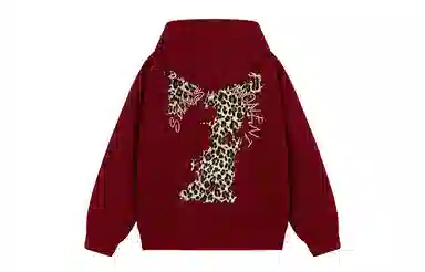 SUNSETMONENT Leopard Print Hoodie